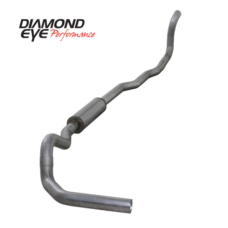 Diamond Eye KIT 4in CLAMP TB SGL AL: 89-93 DODGE CUMMINS 5.9L - K4211A-5