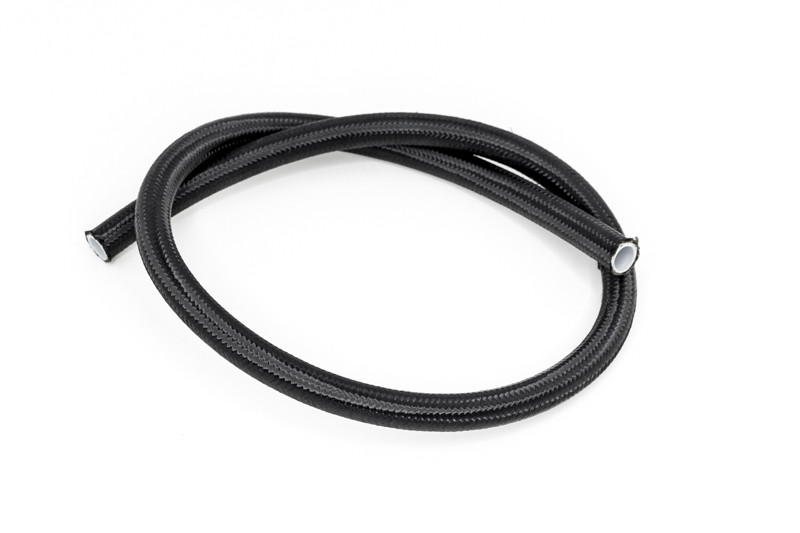 DeatschWerks 10AN Black Nylon Braided PTFE Hose 3 Feet - 6-02-0866-3