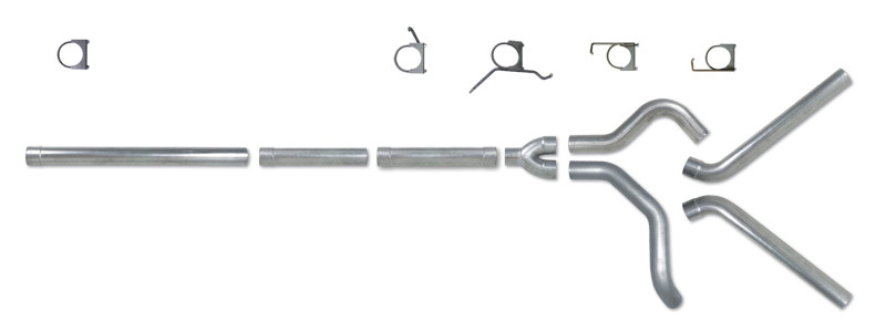 Diamond Eye KIT 4in CB MFLR RPLCMENT PIPE DUAL AL: 2004.5-2007.5 DODGE CUMMINS 600 - K4236A-RP