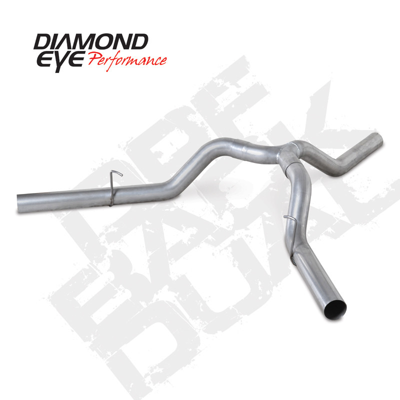 Diamond Eye KIT 4in DPF-BACK DUAL AL: DODGE 6.7L 2500 2014 SHORT BOX CREW CAB & MEGA CAB - K4260A