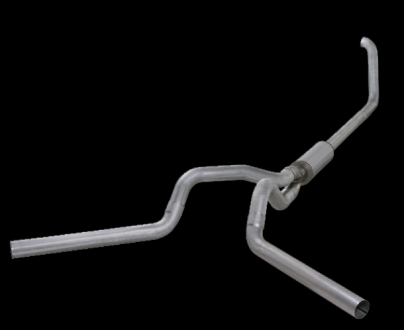 Diamond Eye KIT 4in TB DUAL AL: 00-03 FORD 7.3L F250/F350 W/ PYROMETER PLUG - K4321A-4 User 1