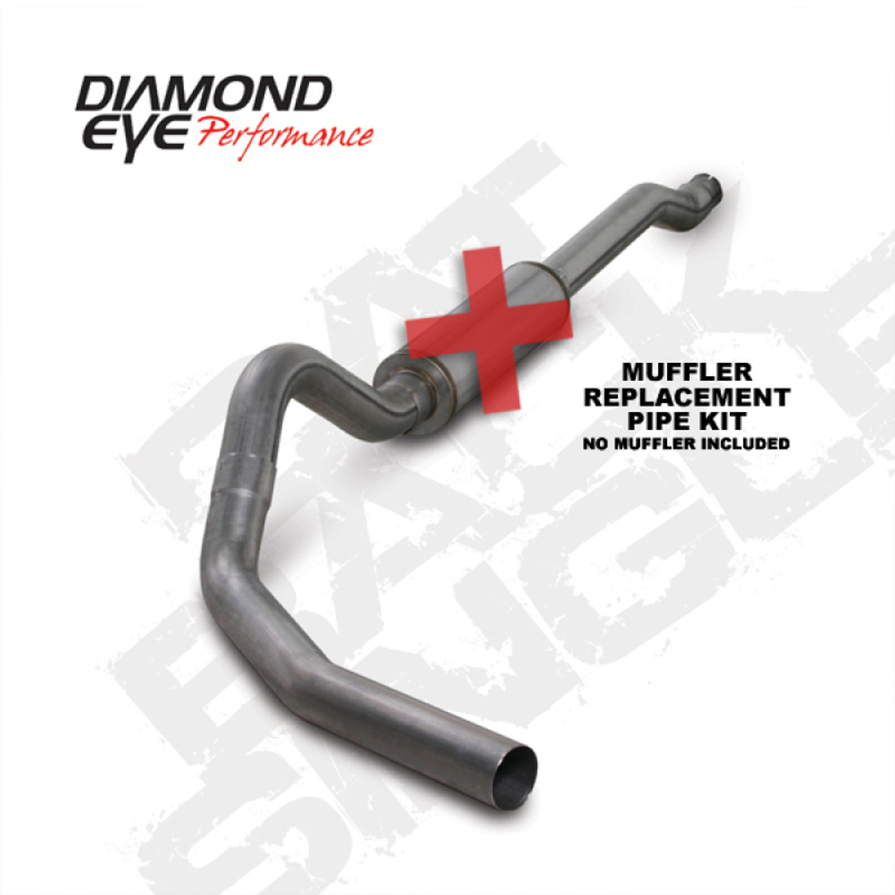 Diamond Eye KIT 4in CB SGL SS: 03-07 FORD 6.0L F250/F350 - K4338S-RP