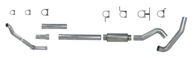 Diamond Eye KIT 5in TB SGL AL: 94-97 FORD 7.3L F250/F350 PWRSTROKE NFS W/ CARB EQUIV STDS - K5314A