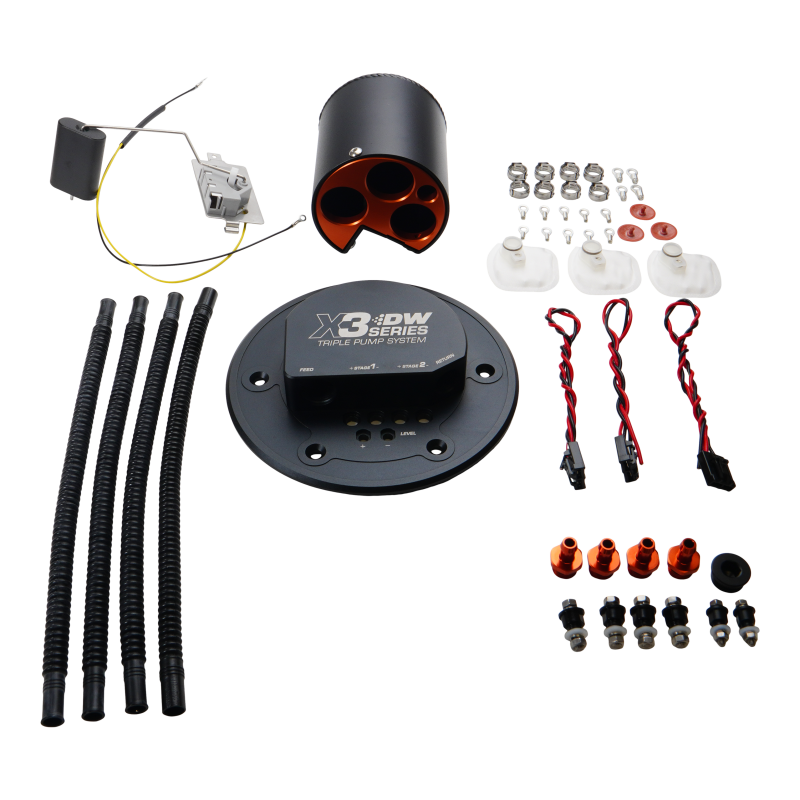 DeatschWerks 98-04 Ford Mustang X3 Module with Install Kit and No Pumps - 9-000-7034