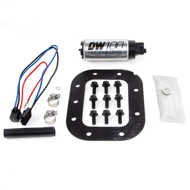 DeatschWerks 165 LPH In-Tank Fuel Pump w/ 86-89 Chevrolet Corvette Install Kit - 9-101-1028