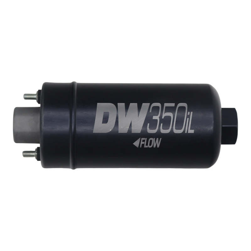 DeatschWerks 350 LPH DW350iL In-Line External Fuel Pump (No Bracket) - 9-350