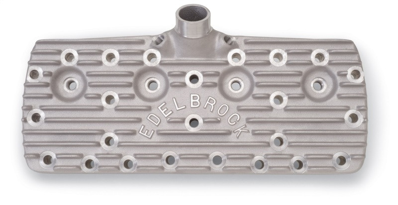 Edelbrock Cylinder Heads 1939-48 Model Ford Flatheads w/ Block Letter Logo (Pair) - 1126