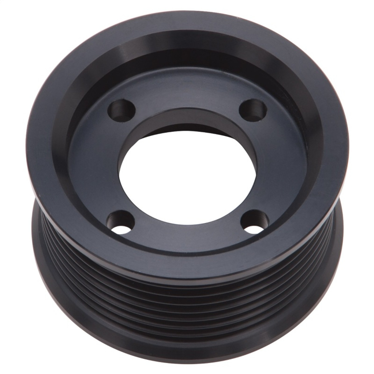 Edelbrock Pulley SC E_Force 2 75In 8 Rib Black - 15871
