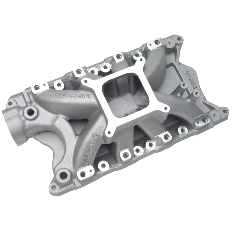 Edelbrock Ford Windsor Super Victor EFI Manifold 9 5In Deck - 29245