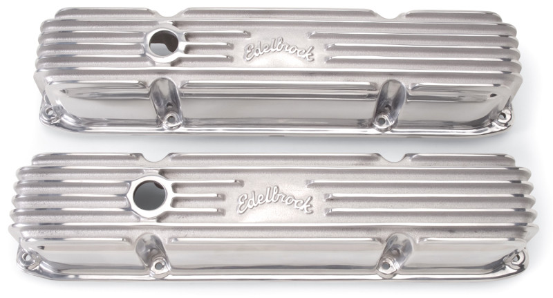 Edelbrock Valve Cover Classic Series Chrysler 383/440 CI V8 Polshed - 4192