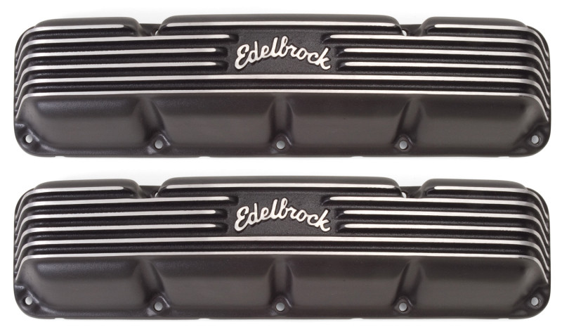 Edelbrock Valve Cover Classic Series AMC/Jeep 1967-91 290-401 CI V8 Black - 41993
