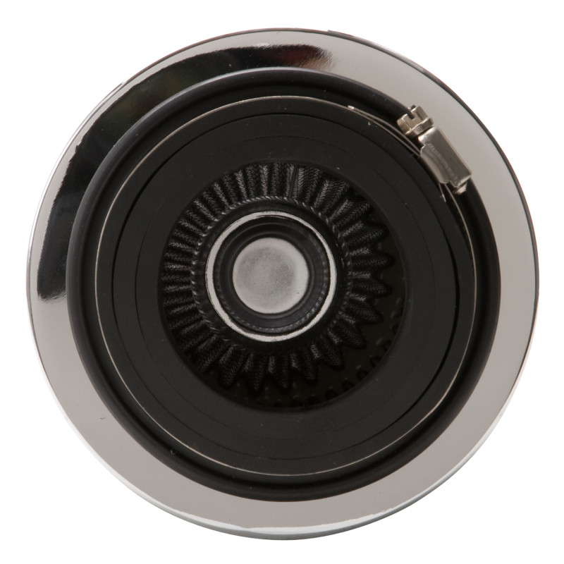 Edelbrock Air Filter Pro-Flo Series Conical 6 7In Tall Black/Chrome - 43640