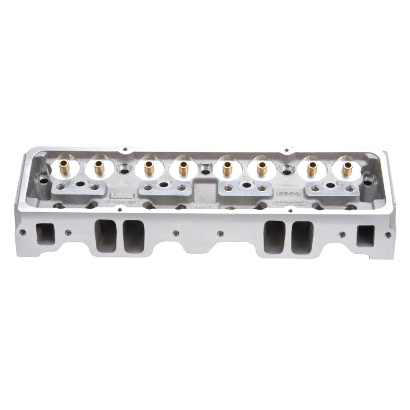 Edelbrock Cylinder Head SBC NHRA Legal 64cc Angled Plug Bare Single - 60947