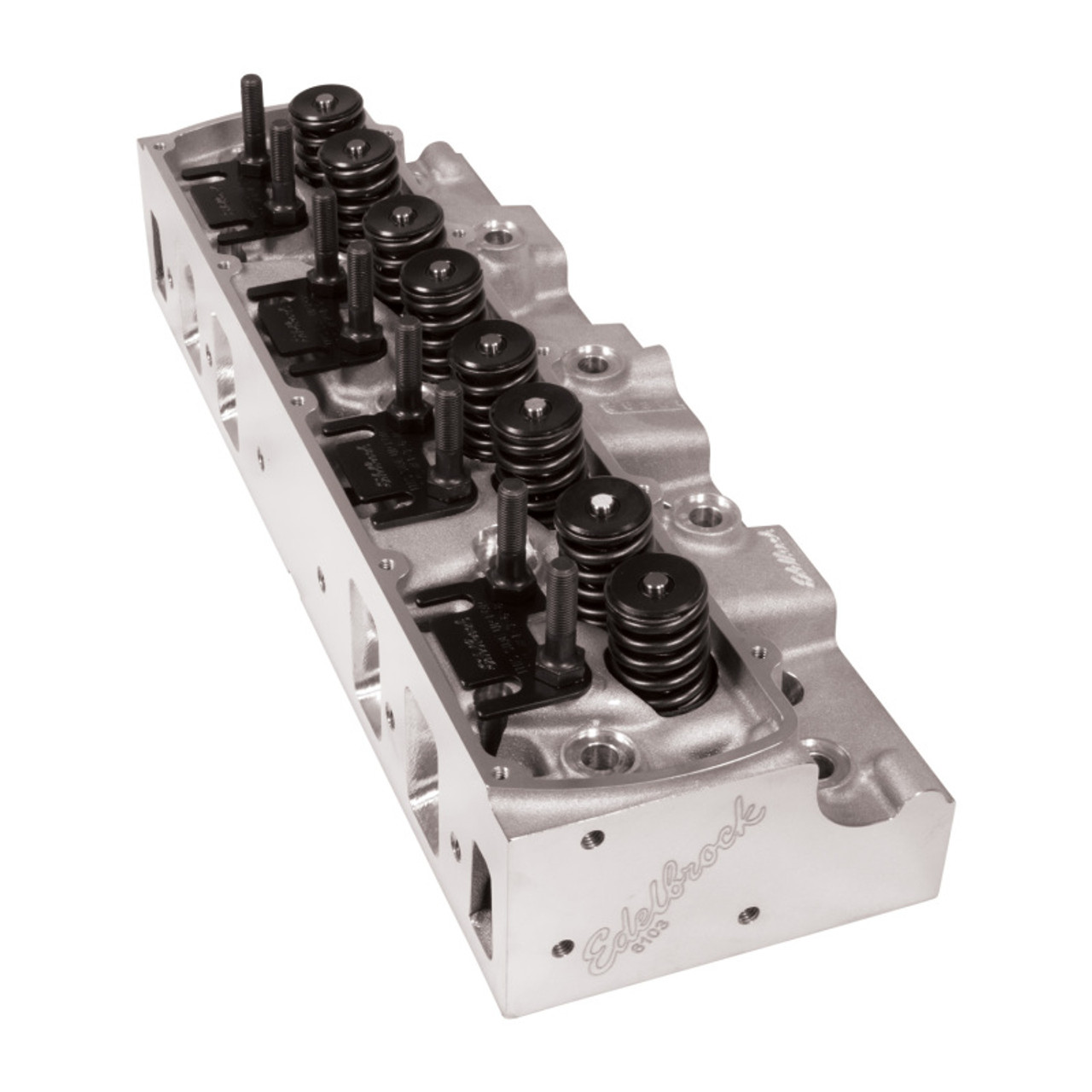 Edelbrock SB Oldsmobile Performer RPM Cylinder Heads for Hydraulic Roller Cam - 61035 Photo - in package