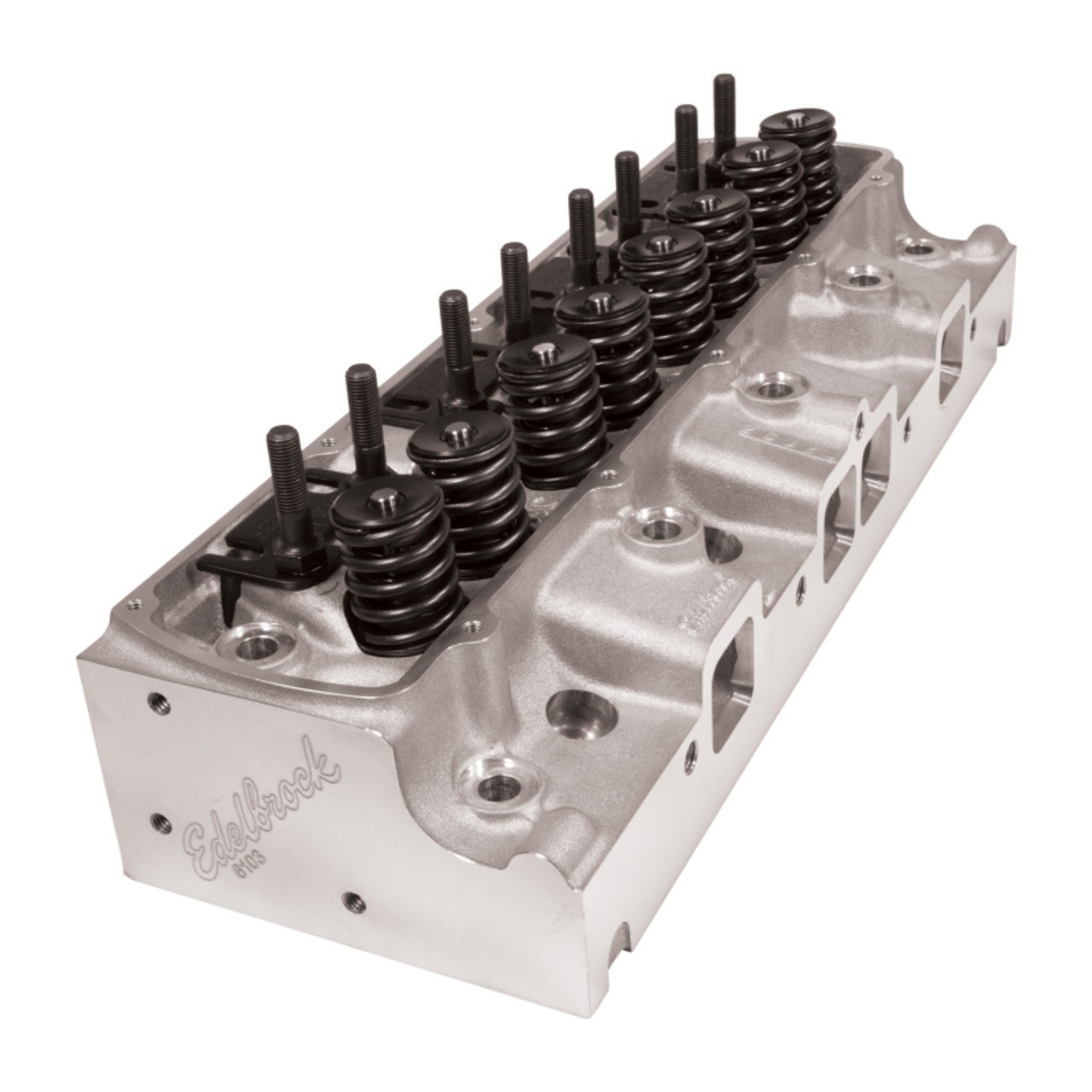 Edelbrock SB Oldsmobile Performer RPM Cylinder Heads for Hydraulic Roller Cam - 61035 Photo - out of package