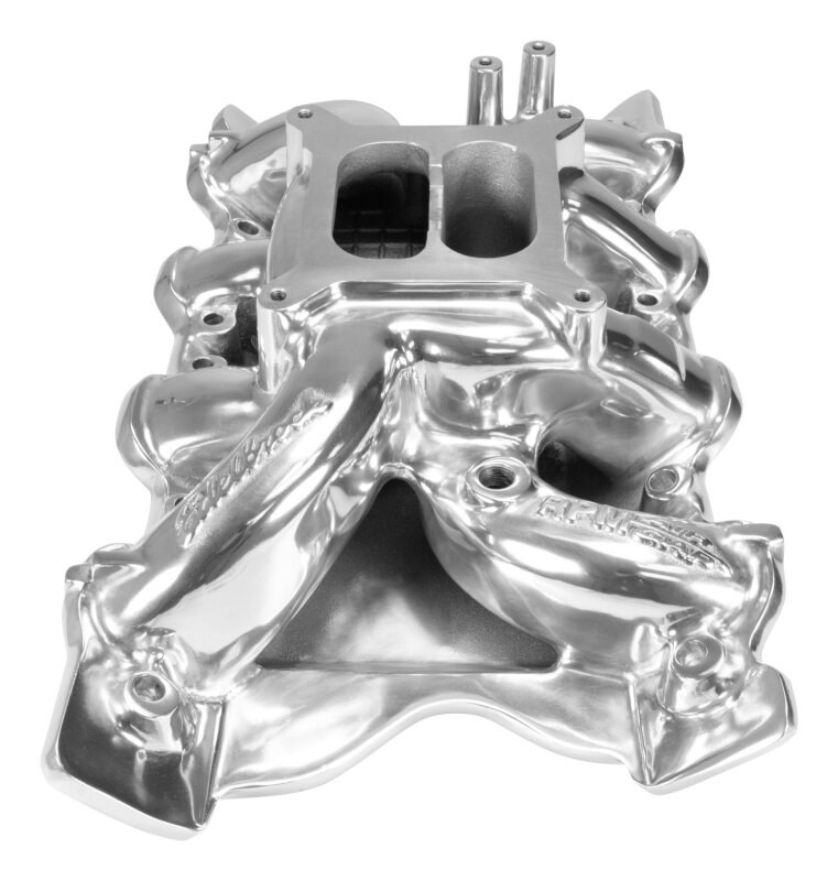 Edelbrock Polished 351C Ford 2V RPM Air Gap - 75641