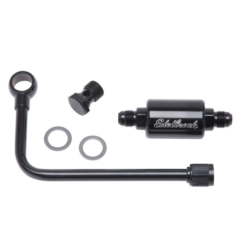 Edelbrock Fuel Line Kit for Performer And Thunder Series Carburetors Single Feed - 81343