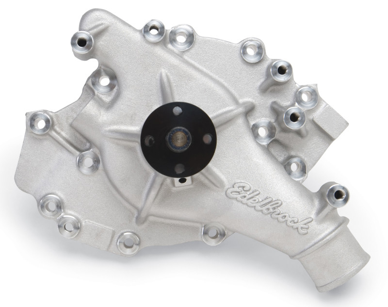 Edelbrock Water Pump High Performance Ford 1970-92 429/460 CI V8 Standard Length Satin Finish - 8866