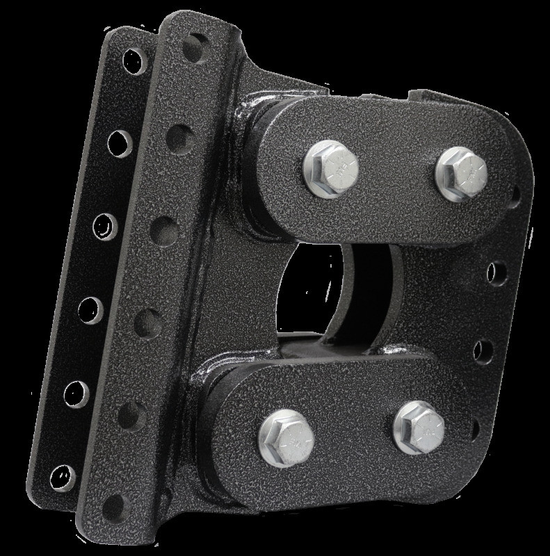 Gen-Y Contractor Torsion-Flex Channel Mount Trailer Coupler (1K-1.7K TW 16K Towing) - GH-10001