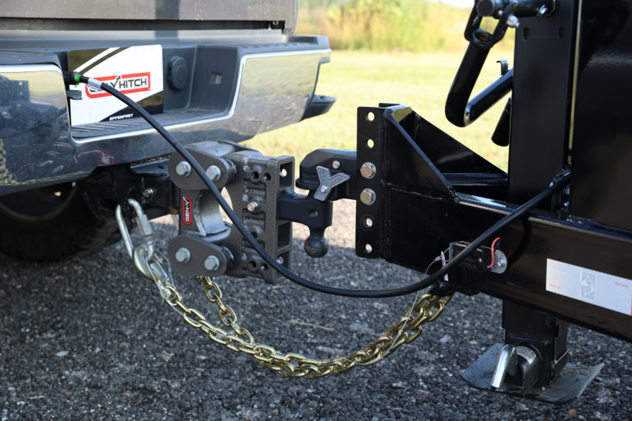 Gen-Y The Boss Torsion-Flex 2in Shank 5in Drop 16K Hitch w/GH-051 Dual-Ball/GH-032 Pintle Lock - GH-1224