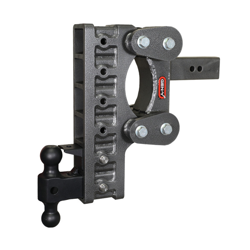 Gen-Y The Boss Torsion-Flex 2.5in Shank 12in Drop 21K Hitch w/GH-061 Dual-Ball/GH-062 Pintle Lock - GH-1326