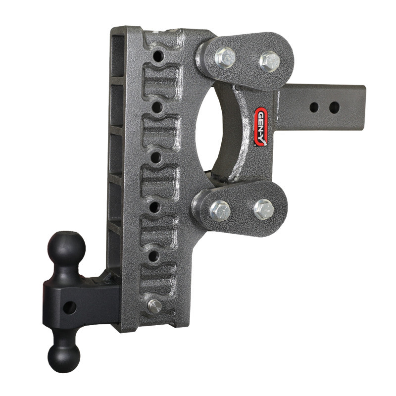 Gen-Y The Boss Torsion-Flex 3in Shank 12in Drop 2.4K TW 21K Hitch w/GH-061 Dual-Ball - GH-1816
