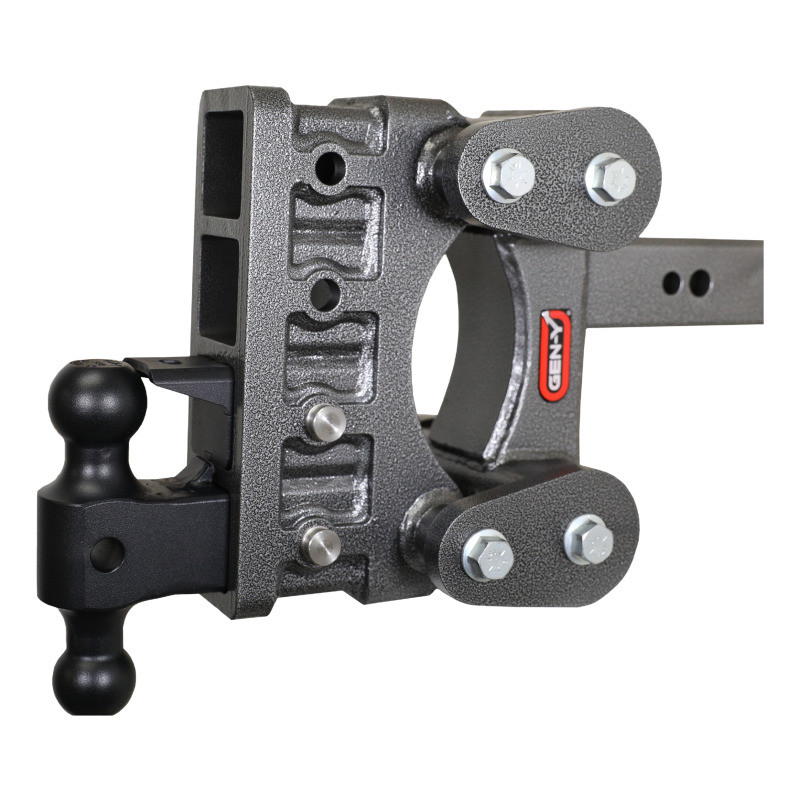 Gen-Y The Boss Torsion-Flex 2.5in Shank 6in Drop 3.5K Hitch w/GH-0161 Dual-Ball/Pintle Lock - GH-2124