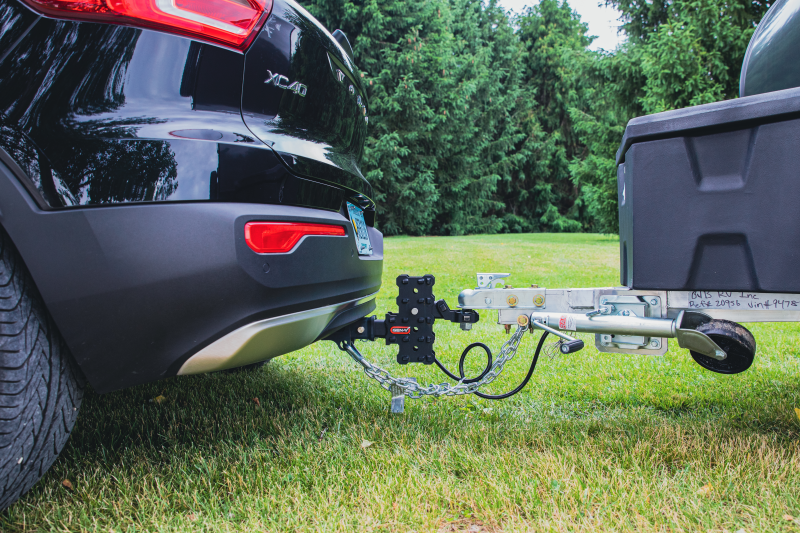 Gen-Y Phantom-X 2.5in Solid Shank 5in Drop 1.6K TW 16K Hitch w/GH-051 Dual-Ball & GH-032 Pintle Lock - GH-2423X