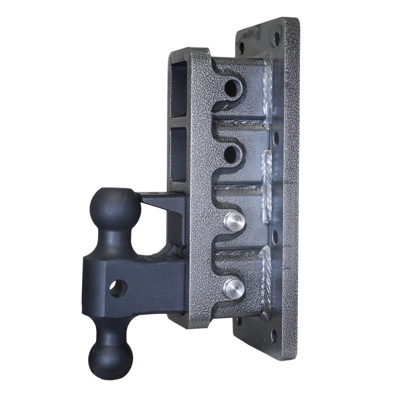 Gen-Y Mega Duty 2.5in Bolt On 9in Drop 3.5K TW 32K Hitch w/GH-0161 Dual-Ball/Pintle Lock - GH-3024