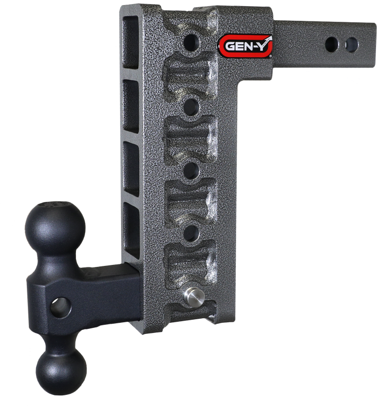 Gen-Y Mega Duty 2in Shank 10in Drop 1.5K TW 10K Hitch w/GH-031 Dual-Ball - GH-315