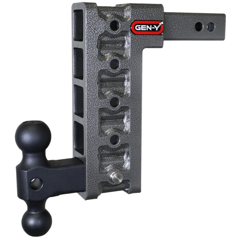 Gen-Y Mega Duty 2in Shank 10in Drop 1.5K TW 10K Hitch w/GH-031 Dual-Ball - GH-315