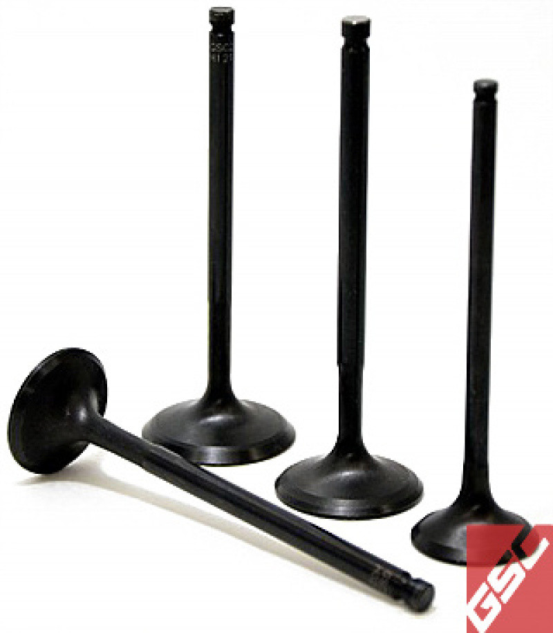 GSC P-D Honda K Series Vtec K20/K24 Chrome Polished Intake Valve - 36mm Head (+1mm) - Set of 8 - 2044-8
