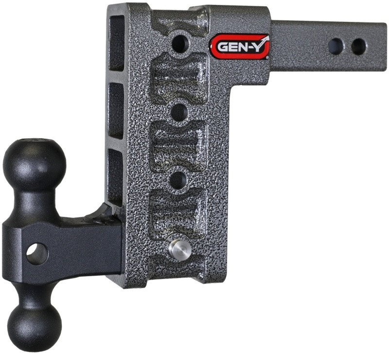 Gen-Y Mega Duty 2in Shank 7.5in Drop 2K TW 16K Hitch w/GH-051 Dual-Ball - GH-514