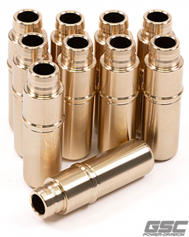 GSC P-D Audi R8/Lambirghini Huracan V10 5.2L +.001in OD Stopper Style Int/Exh Valve Guide - Single - 3135.001-1