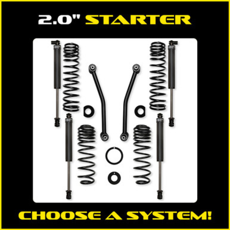 Rock Krawler 19+ Jeep Gladiator JT (Gas) 2in Starter Suspension System - JT20SS Photo - Primary