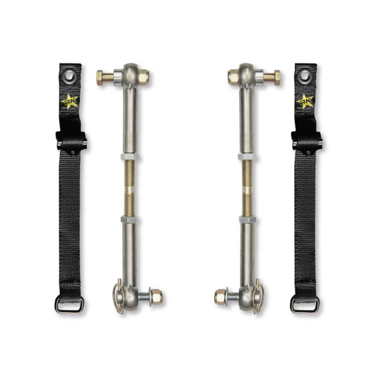 Rock Krawler 07-18 Jeep Wrangler JK/JKU Sway Bar Disconnect Kit - Front - RK04771K