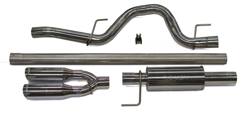 Roush 2011-2014 Ford F-150 3.5L/5.0L/6.2L Side Exit Performance Exhaust System (Incl. SVT Raptor) - 421711