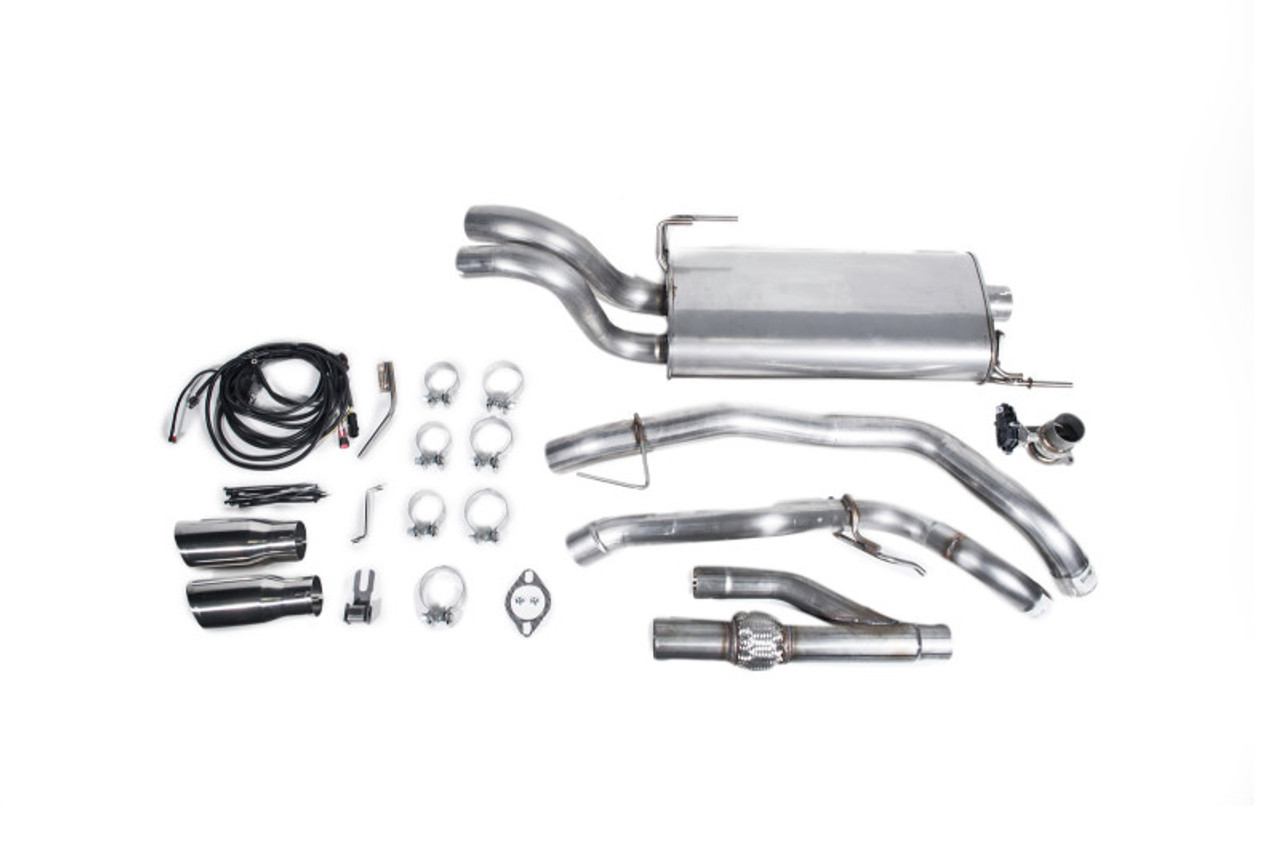 Roush 2015-2020 Ford F-150 2.7L/3.3L/3.5L/5.0L Active Cat-Back Exhaust Kit(Excl. Raptor & Short Cab) - 422104