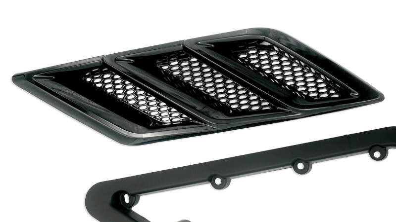 Roush 2015-2023 Roush Mustang Fender Vent Heat Extractors - Gloss Black - 422326 Photo - Close Up