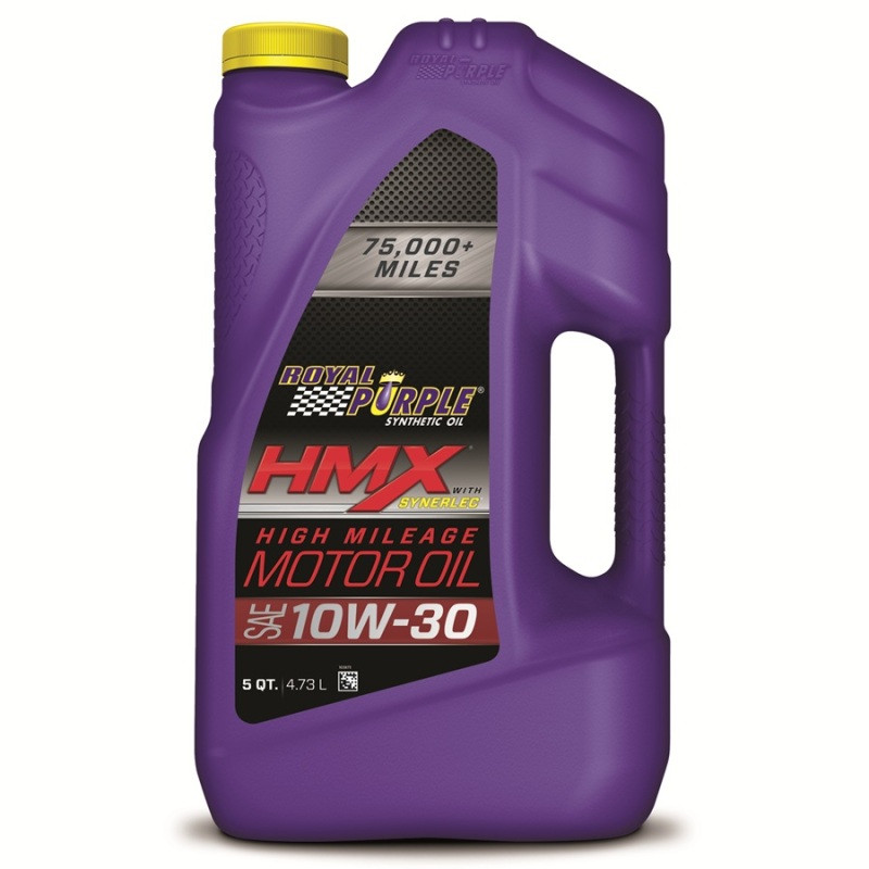 Royal Purple HMX Premium Synthetic High Mileage 10W-30 Motor Oil - 5 Quart - 11751
