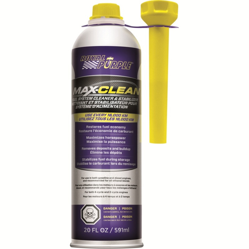 Royal Purple Max-Clean Fuel System Cleaner & Stabilizer (Canada) - 20oz - 26722
