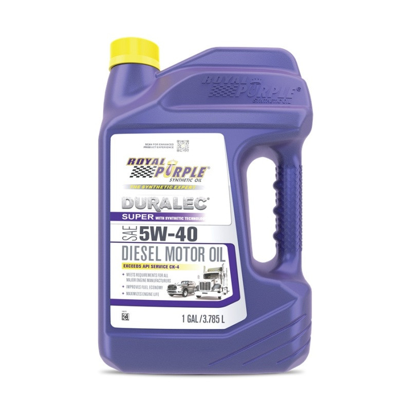 Royal Purple Duralec Super Diesel 5W-40 CK-4 Motor Oil - 1 Gallon - 80540