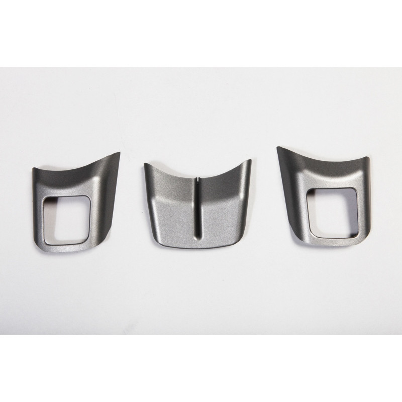 Rugged Ridge 11-18 Jeep Wrangler JK Charcoal Steering Wheel Trim - 11157.12