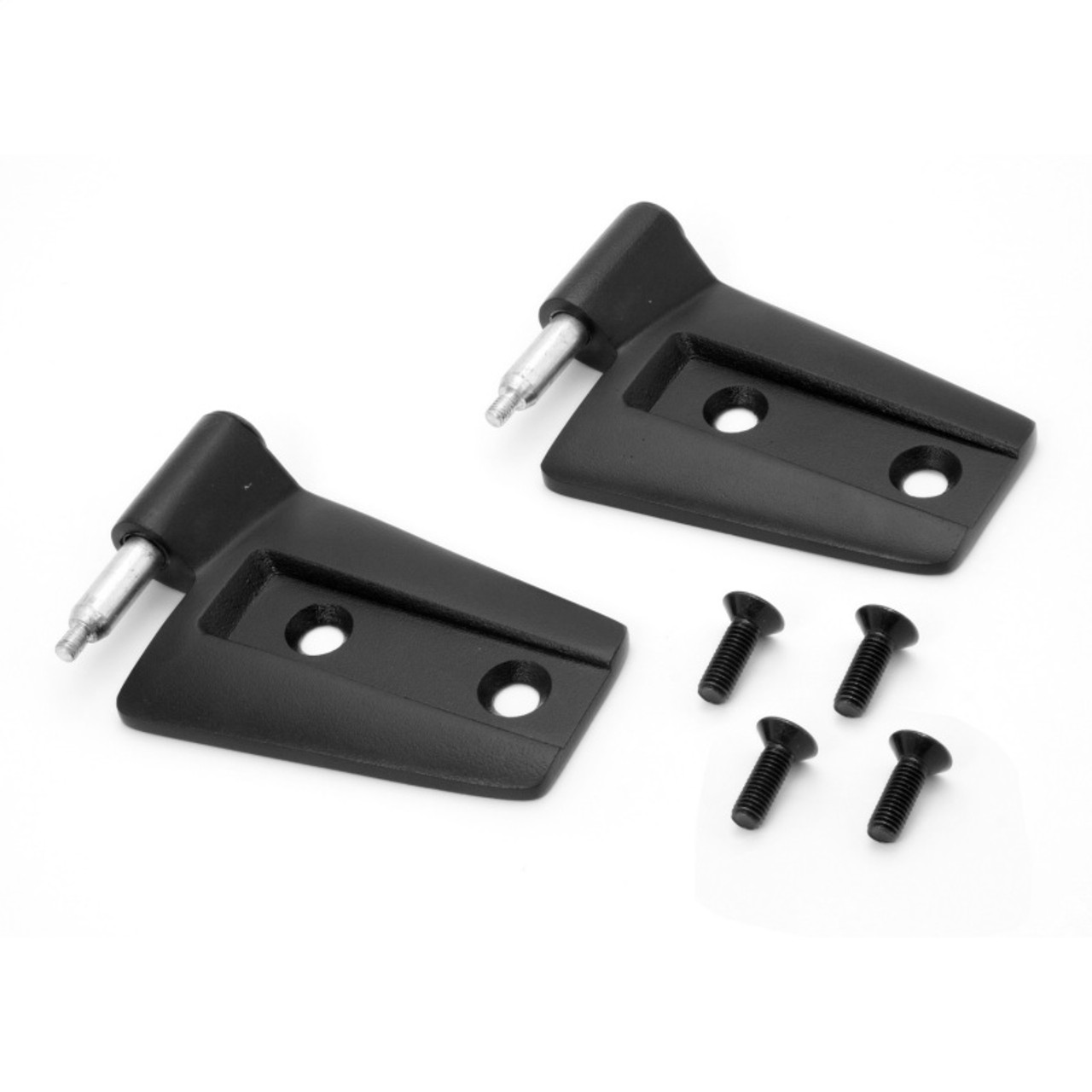 Rugged Ridge 07-18 Jeep Wrangler JK Black Left Door Hinge Set - 11202.23