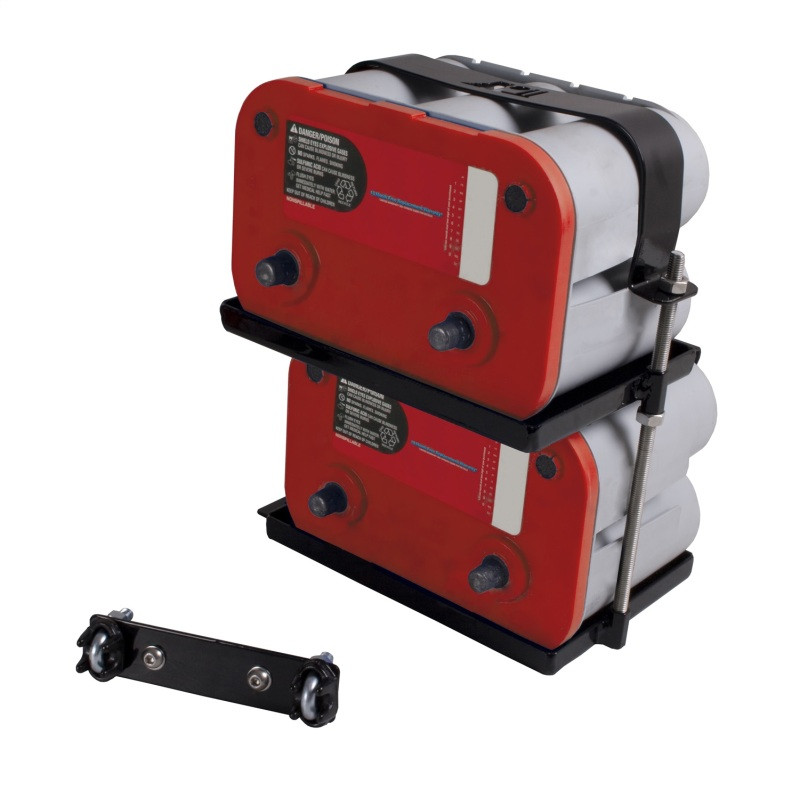 Rugged Ridge 97-06 Jeep Wrangler Dual Battery Tray - 11214.52