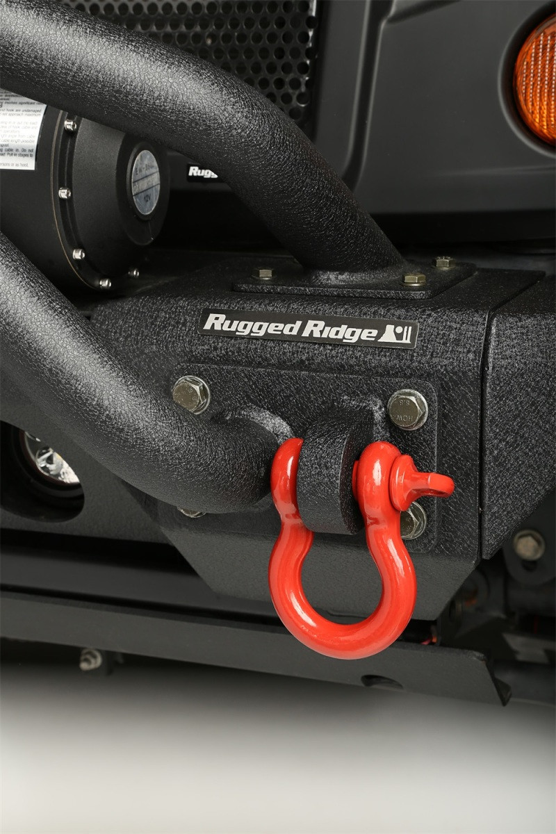 Rugged Ridge Red 3/4in D-Shackles - 11235.08