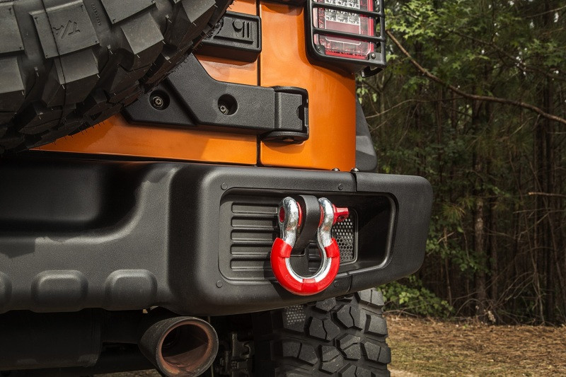 Rugged Ridge 3/4in Red D-Ring Isolator Kit - 11235.61