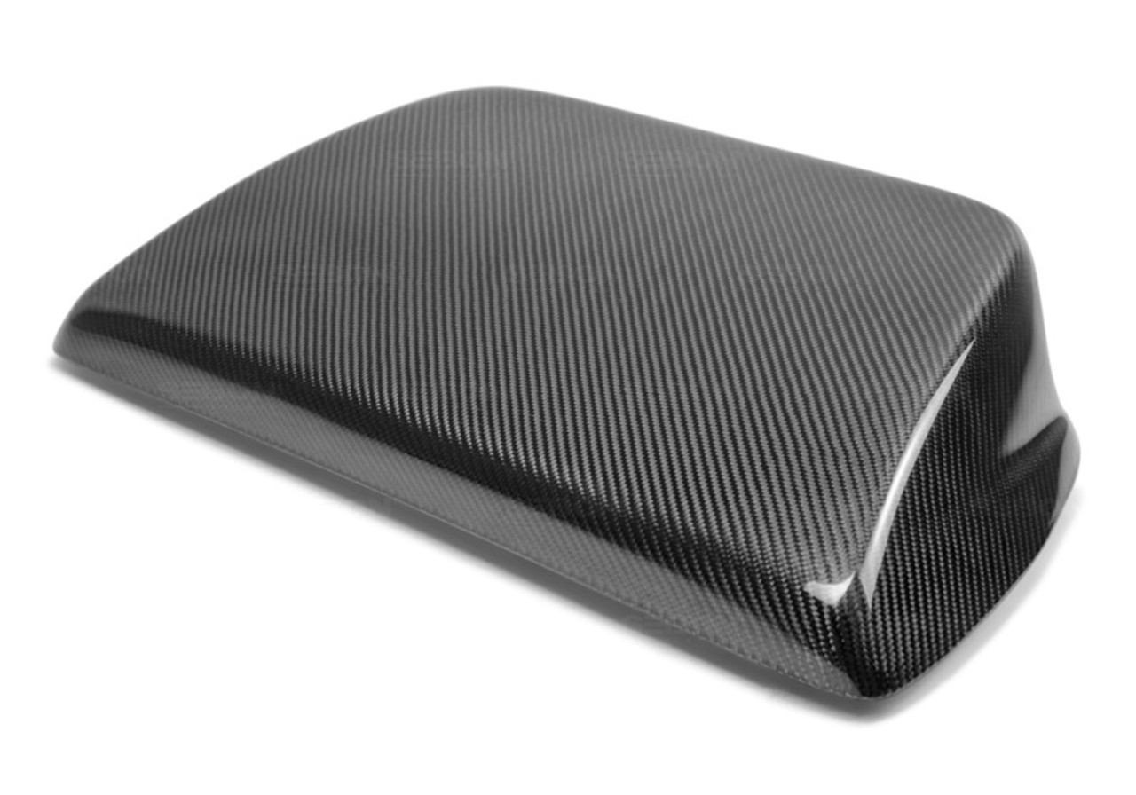 Seibon 02-03 Subaru WRX STi Carbon Fiber Hood Scoop - Only Fits OEM Hoods (Not Seibon Hoods) - HDS0203SBIMP-STI