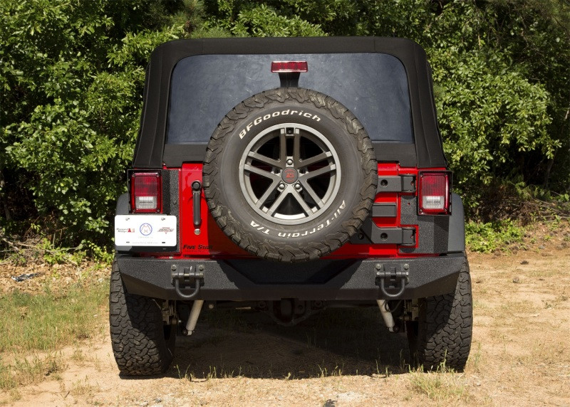 Rugged Ridge XHD Corner Guard Rear 07-18 Jeep Wrangler JK 2-Door - 11615.21