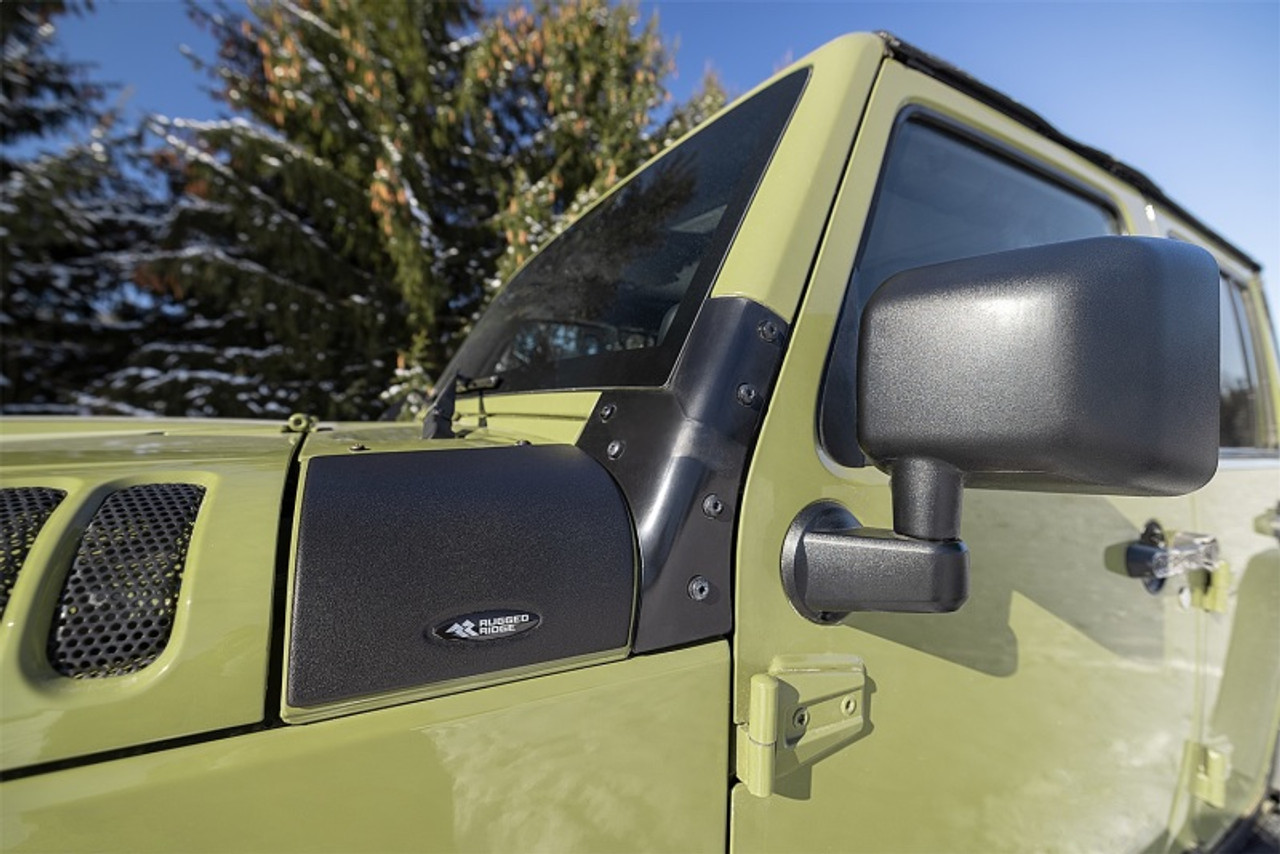 Rugged Ridge Cowl Guard Body Armor 07-18 Jeep Wrangler JK/JKU Models - 11651.79